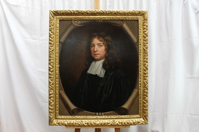 Lot 1159 - Mary Beale (1633-1699) oil on canvas - portrait of Jeremy Taylor