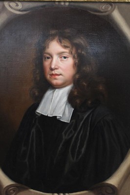 Lot 1159 - Mary Beale (1633-1699) oil on canvas - portrait of Jeremy Taylor