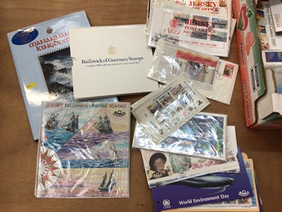 Lot 16 - Stamps Channel Is. and Isle of Mann, mixed selection including unmounted mint early sets, First Day Covers. Presentation Packs