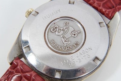 Lot 553 - 1970s Omega Seamaster Automatic wristwatch w