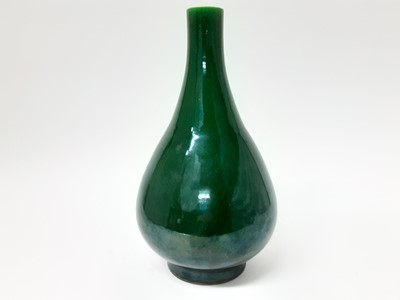 Lot 233 - Chinese green crackle glaze vase