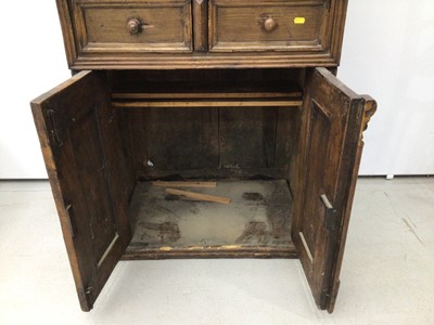 Lot 171 - Two height kitchen unit H212, W77, D52cm