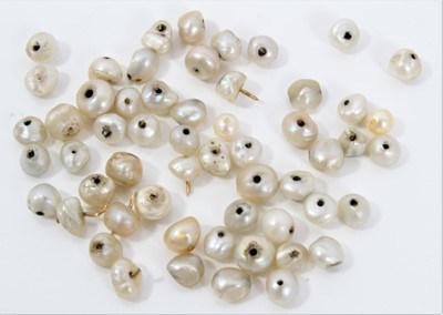 Lot 523 - Collection of loose cultured pearls