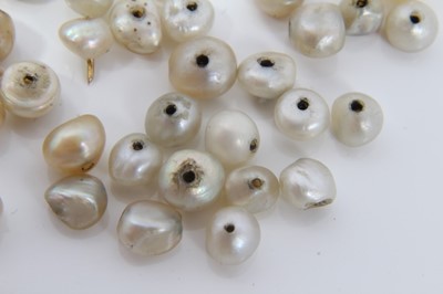 Lot 523 - Collection of loose cultured pearls