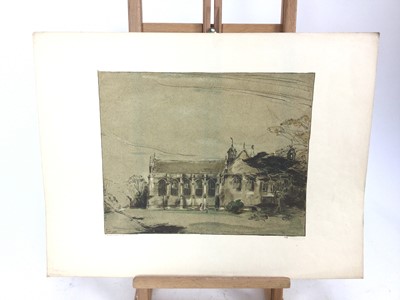 Lot 1206 - Sir William Nicholson (1872-1949) group of five signed prints - Colleges, each signed in ink and numbered 106, published 1905 at The Stafford Gallery, Old Bond Street, with blindstamp, 53cm x 40cm...