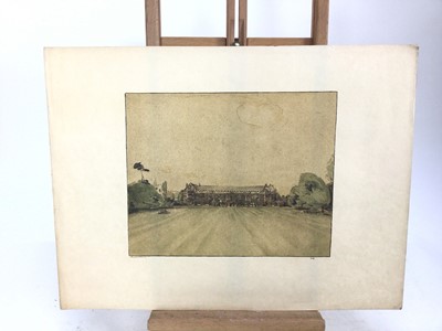 Lot 1206 - Sir William Nicholson (1872-1949) group of five signed prints - Colleges, each signed in ink and numbered 106, published 1905 at The Stafford Gallery, Old Bond Street, with blindstamp, 53cm x 40cm...