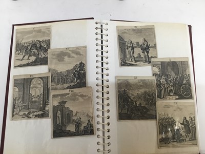 Lot 1841 - Group of 18th and 19th century engravings, notable figures, pair of 19th century gilt picture frames and sundry works