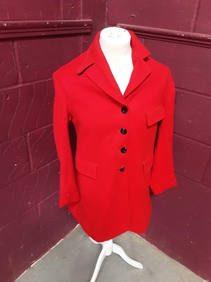 Lot 976 - Two red hunting coats
