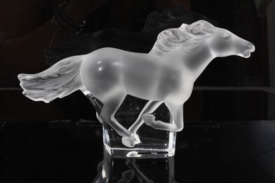 Lot 1016 - Lalique horse paperweight