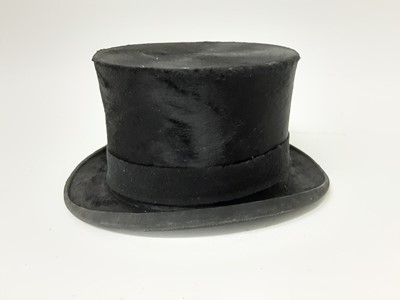 Lot 991 - Two Herbert Johnson top hats, both in original boxes