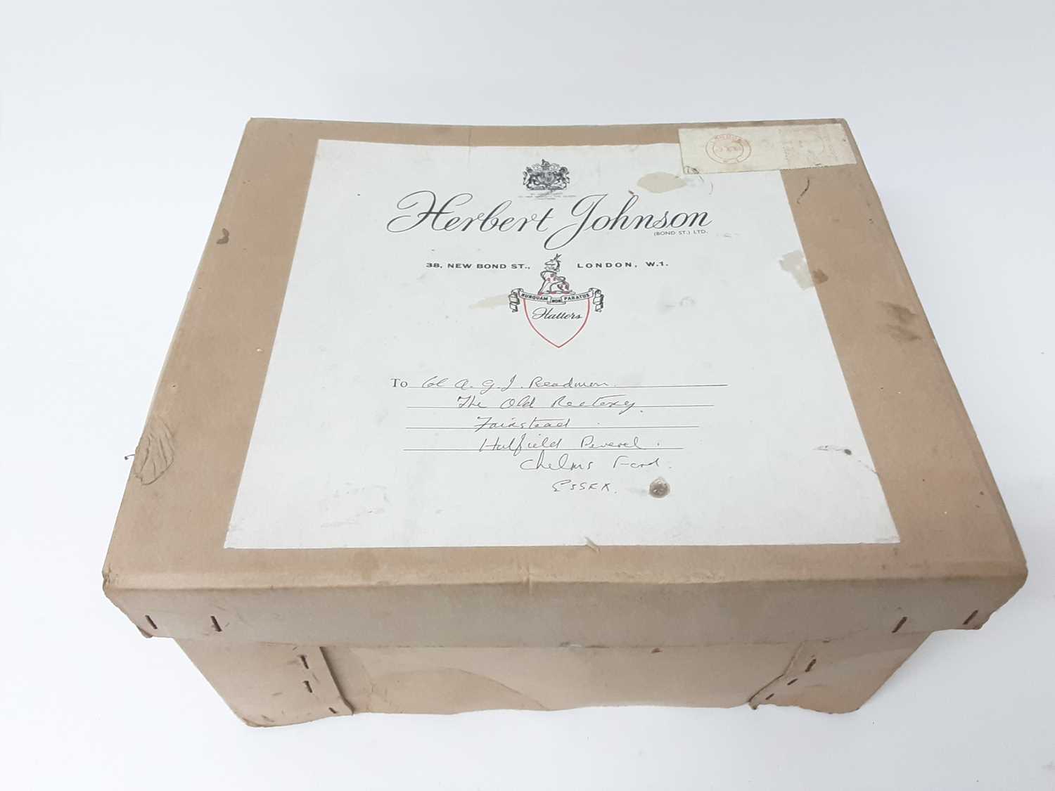 Lot 994 Top hat by Herbert Johnson, New Bond Street