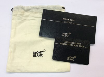 Lot 482 - Mont Blanc wallet in original box