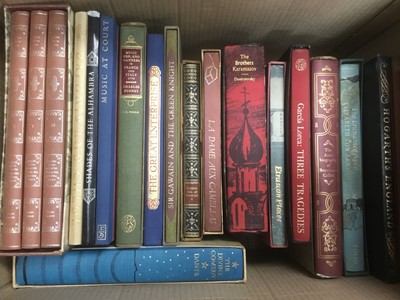 Lot 159 - Collection of Folio Society books