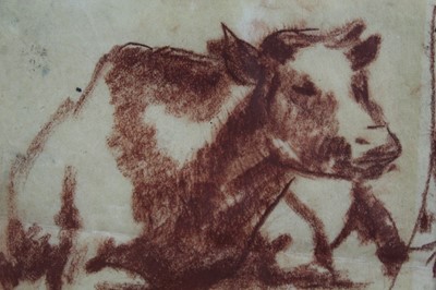 Lot 1207 - Harry Becker chalk cows