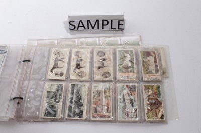 Lot 176 - Cigarette cards - Selection of scarcer odd cards and others, in varying condition.