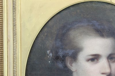 Lot 1162 - Oil on canvas portrait of Janes Fortescue Seymour, Lady Coleridge 1825 - 1878 (with provenance)