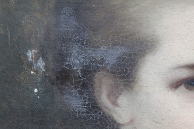 Lot 1162 - Oil on canvas portrait of Janes Fortescue Seymour, Lady Coleridge 1825 - 1878 (with provenance)