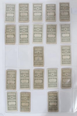 Lot 179 - Cigarette cards - Selection of early W D & H O Wills Ltd Cricketers in varying condition.