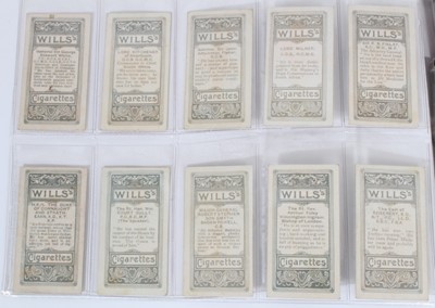 Lot 182 - Cigarette cards - W D & H O Wills Ltd 1902. Vanity Fair (Unnumbered). Complete set of 50.