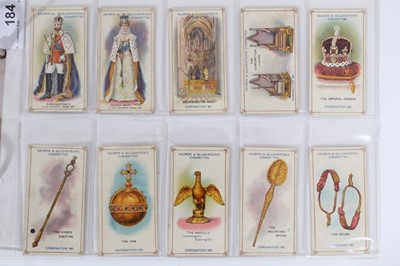 Lot 184 - Cigarette cards - Salmon & Gluckstein Ltd 1911. Coronation Series 1911. Complete set of 25.