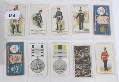 Lot 194 - Cigarette cards - Selection of miscellaneous odd cards, various manufacturers.