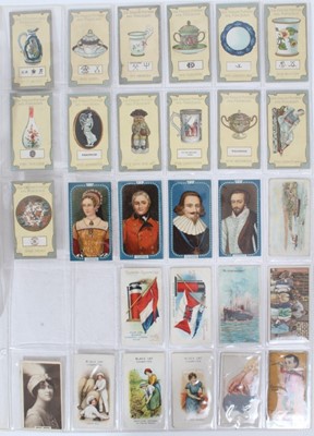 Lot 197 - Cigarette cards - Selection of miscellaneous odd cards, various manufacturers, in varying condition.