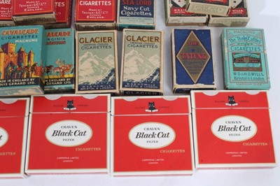 Lot 201 - Small collection of empty Pre-War cigarette packets in generally poor condition.