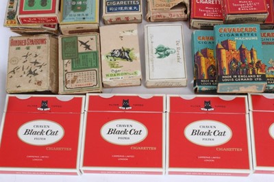 Lot 201 - Small collection of empty Pre-War cigarette packets in generally poor condition.