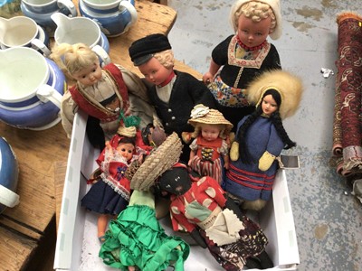 Lot 307 - One box of assorted dolls
