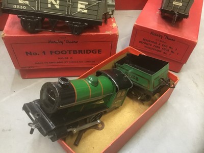 Lot 1715 - Tinplate clockwork model railway