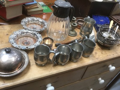 Lot 179 - Various plated items