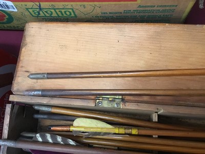 Lot 2260 - Late Victorian archery set by Buchanan, Piccadilly