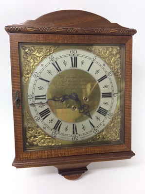 Lot 764 - Good quality 1950s wall clock by Chambers , Colchester