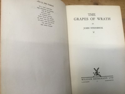 Lot 184 - John Steinbeck - Grapes of Wrath, 1st edition