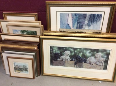 Lot 386 - Quantity of pictures and prints