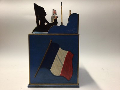 Lot 2229 - Unusual musical box (playing rule Britannia)