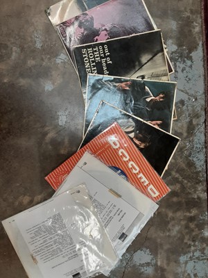 Lot 2060 - Selection of LP's and singles on Decca label including John Maysll, Rolling Stones, Tornados, Derry Hart and the Hartbeats, Glyn Johns, Barry St John and the Applejacks together with two boxes of s...
