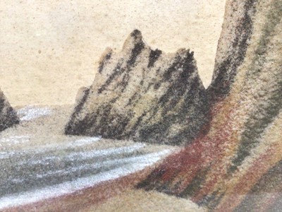 Lot 189 - Early 20th century Isle of Wight sand picture