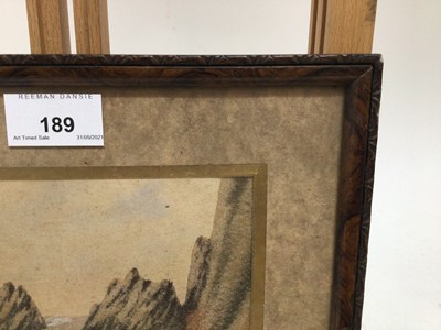 Lot 189 - Early 20th century Isle of Wight sand picture