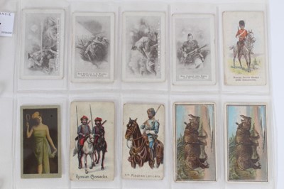 Lot 217 - Cigarette cards - Selection of scarce type cards including Martins Ltd 1916. V C Heroes.