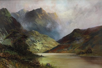 Lot 1109 - Francis E. Jamieson (1895-1950) oil on canvas - Highland Loch