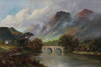 Lot 1107 - Francis E. Jamieson (1895-1950) pair of oils on canvas, Highland Landscapes