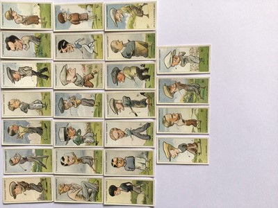Lot 221 - Cigarette cards Churchmans 1931 Prominent Golfers set VG