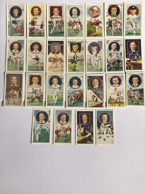 Lot 224 - Cigarette cards, JA Pattreioex 1930 Celebrities in Sport set (50) VG-EX