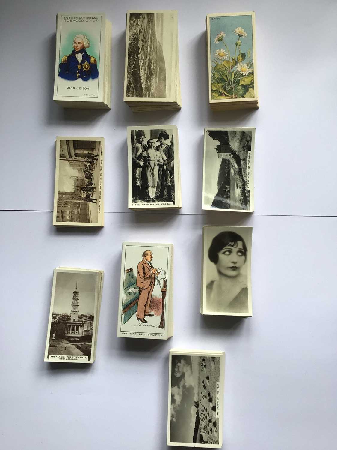 Lot 234 - Cigarette cards selection of sets incl