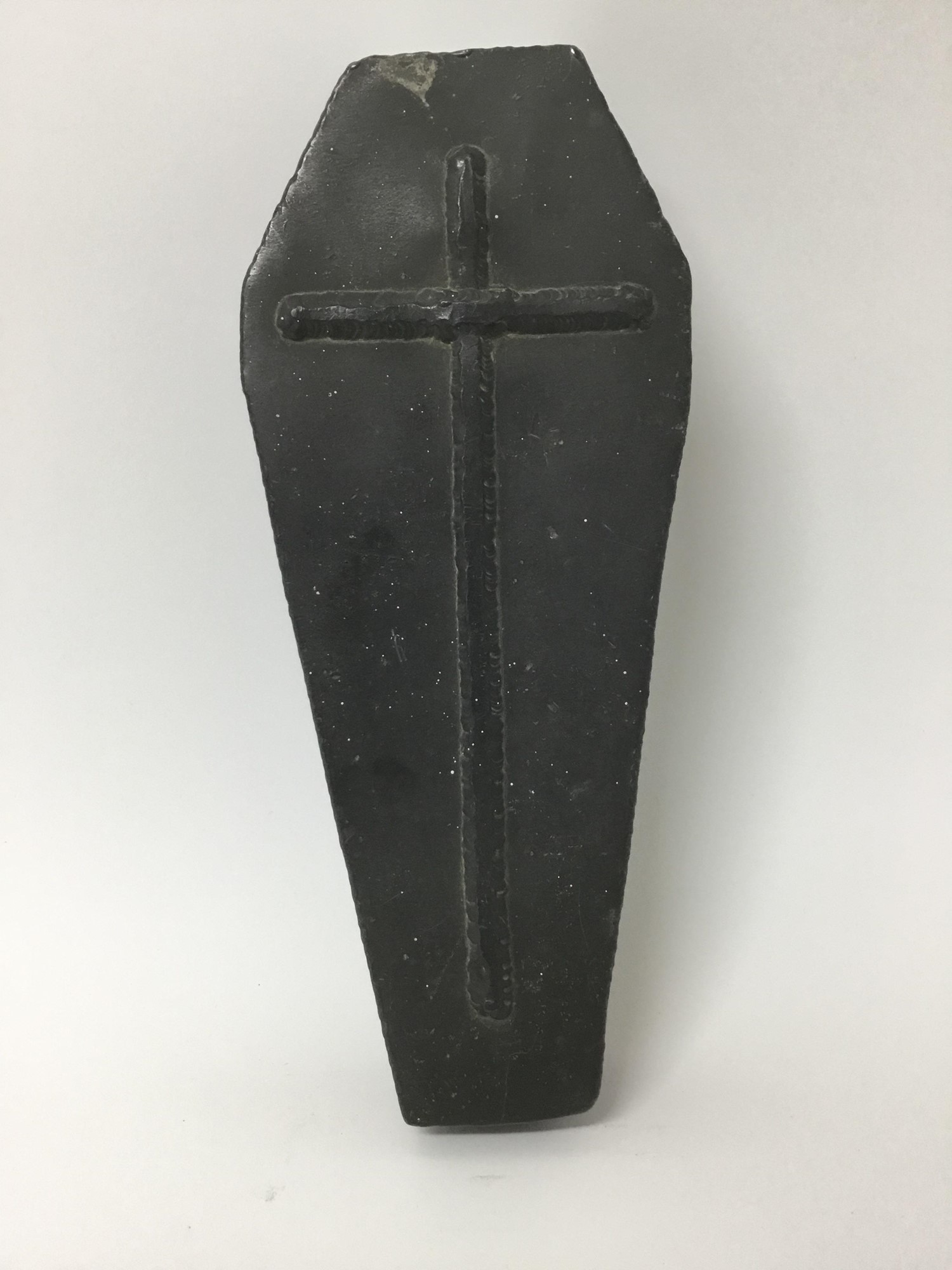 Lot 106 Unusual lead coffin