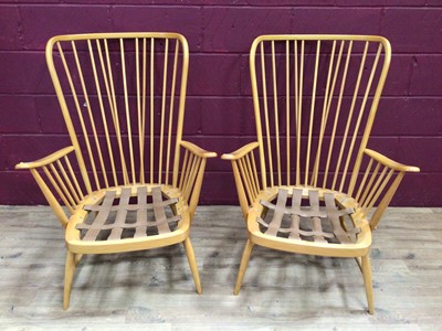 Lot 331 - Pair of Ercol lounge chairs