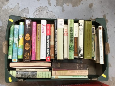 Lot 101 - One box of assorted nature books