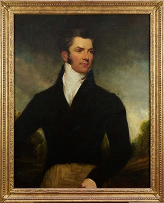 Lot 1085 - Manner of Sir Thomas Lawrence, portrait of Cheseldon Henson of Bainton House