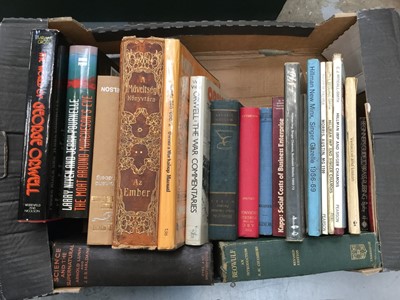 Lot 95 - Four boxes of assorted books
